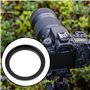 The Lord of the Tools Lot de 2 bagues d'adaptation pour Filtre d'objectif 46 mm à 52 mm en Alliage d'aluminium Noir pour Apparei