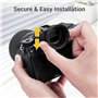 KIWIFOTOS Œilleton Oculaire pour Nikon Z7II Z7 Z6III Z6II Z6 Z5 en Silicone Souple