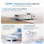 ECOVACS Robot Aspirateur Laveur DEEBOT T30 Pro Omni Mini Station, Nettoyage Humide adaptatif TruEdge, ZeroTangle, 11 000 PA, Net