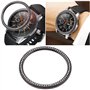 Create idea Anneau de Lunette de Montre 46 mm Compatible avec Galaxy Watch 4 - Coque de Protection Anti-Rayures - Coque adhésive