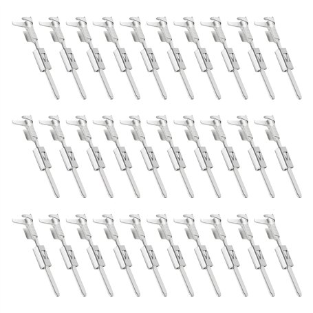 The Lord of the Tools 30pcs Mini Contacts ISO Sertissages Micro Minuterie Broches Mâles Connecteur Fiche Prise Adaptateur de Bro