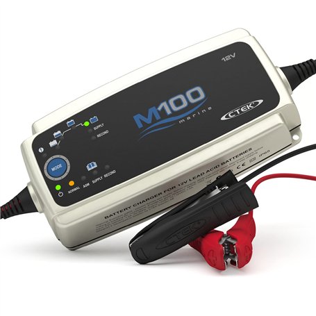 CTEK M100 Chargeur De Batterie 12V 7A Tout-en-Un pour Environnements Marins