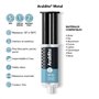 Colle époxy bi-composant - ARALDITE - 24 ml - Spécial métaux - Haute résistance - Réparation durable