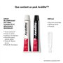 Colle - ARALDITE - RAPID TUBES 2X15ML - Haute performance - Prise rapide - Convient pour plusieurs matériaux