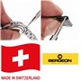 Bergeon 6767 F - Outil de Barrette à Ressort 6767 – Outil d'horloger Professionnel – Longueur extérieure : 140 mm - Swiss Made