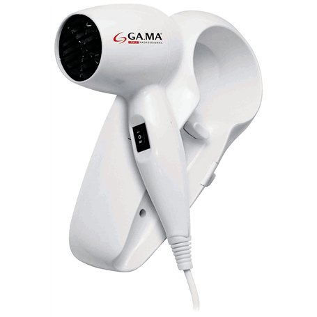 GAMA ITALY PROFESSIONAL Sèche-Cheveux Mural pratique 1200 W de Puissance Moteur CC Ultraléger
