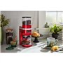Kitchenaid Moulin à café I Artisan I Moulin à café avec récipient propre et hermétique pour plus de fraîcheur I Rouge