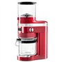 Kitchenaid Moulin à café I Artisan I Moulin à café avec récipient propre et hermétique pour plus de fraîcheur I Rouge