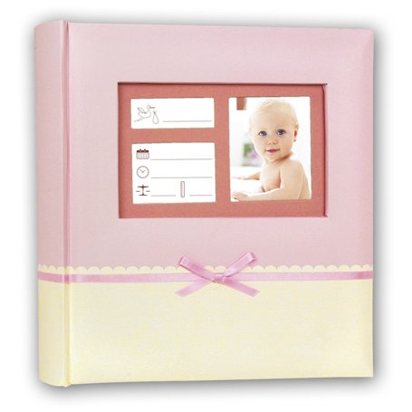 Zep DE46200P Denise Album Photo à 200 Pochettes Papier Laminé Rose/Beige 11 x 16 cm