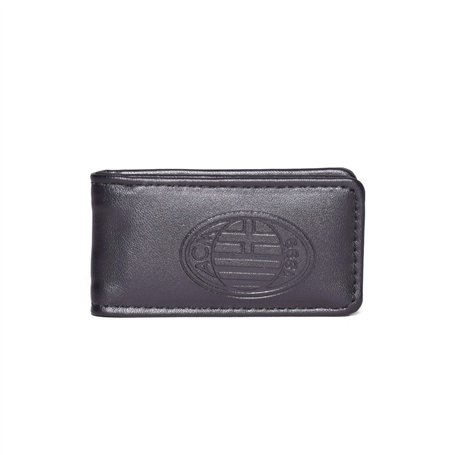 AC Milan Mixte Fermasoldi Pince à Billets en Similicuir de Poche – Produit Merchandising Officiel