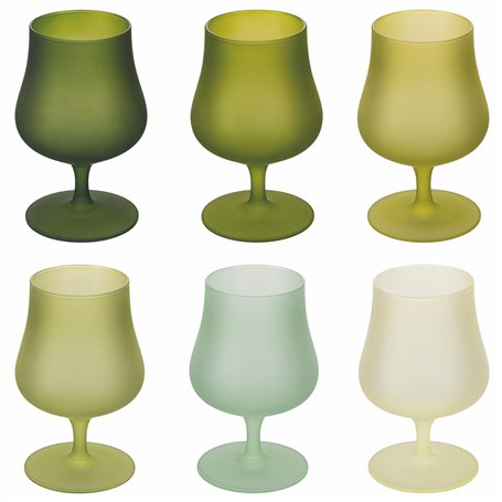 Lot de 6 Verres à Liqueur 260 ML givré en Verre