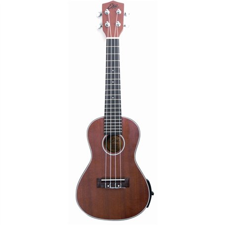 EKO Guitars DUO Series 6201018 Ukulélé ténor électrique acoustique 4 cordes Acajou