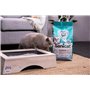 Sanicat - Litière pour Chats Ultra-agglomérante Blanche - Parfum de Savon de Marseille, Fabriquée à partir de minéraux naturels 
