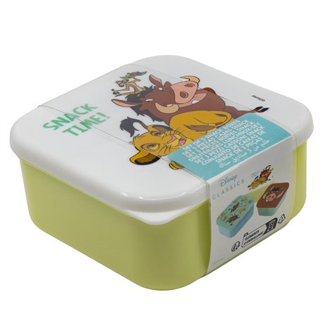 Lion King Snack Box 3 stuks