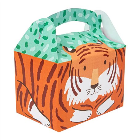 Lot de 50 boîtes Menu enfant "Tigre" 320 g/m2 15
