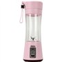 Blender portable - JOCCA - SWEET - 380 ml - 2000 mAh - Avec câble USB - Rose