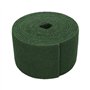 Éponge en fibre verte professionnelle. Rouleau de 14 cm x 6 m.