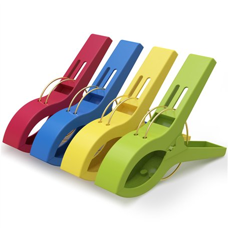 PORTENTUM Pinces pour Serviette de Plage