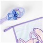 Trousse de Toilette avec Accessoires Stitch Lila 23 x 15 x 8 cm