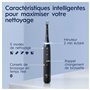 Oral-B iO 5 Brosse À Dents Électrique, Un Capteur De Pression Pour Protéger Les Gencives Et Les Dents Sensibles, Avec 3 Brossett