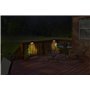 Grundig Lampe Solair Exterieur Pack de 4 - Lumiere Solaire Exterieur pour Terrasse et Clôture - Lumière Blanche Chaude Ambiante 