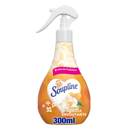 SOUPLINE Spray Brume de Linge Parfum Vanille