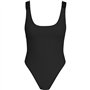Calvin Klein Maillot de Bain Femme Scoop Back One Piece avec Bretelles Emblématiques
