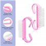 Brosse Manuelle Ergonomique pour Soins des Ongles