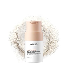 ANUA Rice Enzyme Brightening Cleansing Powder Masque de riz en céramique nettoyant pour le visage pour peau éclaircissante et éc