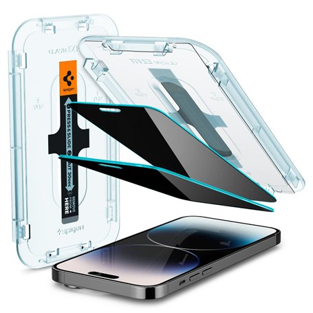 Spigen Glas.tR EZ Fit Verre Trempé pour iPhone 14 Pro