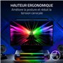 Razer Monitor Stand Chroma - Support de Moniteur en Aluminium avec hub USB-C à 4 Voies avec Chroma RGB (50cm x 21cm x 7.85cm, Co
