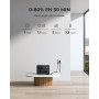 BLUETTI EB3A Station Électrique Portable, Batterie LiFePO4 268Wh, 1 Sortie CA 600W (1200W Pic), Recharge de 0 à 80% en 30 Min, G