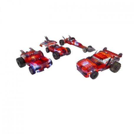 Laser Pegs. Véhicule Rouge - 4 en 1 - 185 pcs. Construction. brique lumineuse. J 49,99 €