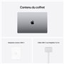 Apple 2021 MacBook Pro (16 Pouces, Puce M1 Pro avec CPU 10 cœurs et GPU 16 cœurs, 16 Go RAM, 512 Go SSD) - Gris sidéral