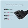 CENPEK Contrôleur au Pied et Cordon d'alimentation 359102-001 Compatible pour Machine à Coudre à pédale Singer 384.13012000