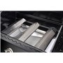 LOKHING Lot de 3 plaques de Chauffage universelles de Rechange réglables et résistantes en Acier Inoxydable pour Barbecue à gaz,