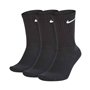 Chaussettes de Sport Nike SX7664 010 Noir 3 paires