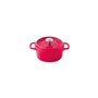 Invicta 402200 Cocotte Ronde - 20 cm - Fonte Emaillée - Rubis