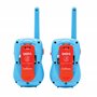 Lexibook, Los Pitufos, Walkie-Talkies 200m, Juego de comunicación para niños, Clip para cinturón para Transporte, Funciona con P