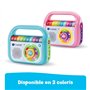 VTech - Music'Kid Rose, Baladeur Musical Enfant, Enceinte Bluetooth Lumineuse avec Comptines, Chansons Éducatives et Relaxantes,