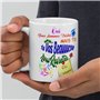 Kalféa Mug Humour collègue Tasse drôle nous sommes tristes tu vas nous regretter Céramique Qualité Idée Cadeau Originale retrait