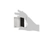 GIRA 068227 Adaptateur Cadre Capot à Douille System 55 Blanc Mat