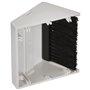 GIRA 068227 Adaptateur Cadre Capot à Douille System 55 Blanc Mat