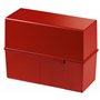 HAN 975-17 Organiseur de bureau pour 500 fiches Rouge