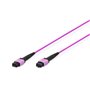 Câble Coaxial Antenne TV Digitus by Assmann DK-2566-05/4 Violet 5 m