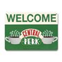 Logoshirt®️ Friends I Central Perk I Welcome I Signe - Plaque en métal - Rétro I DIN A5 I Design Original sous Licence