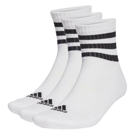 Chaussettes de Sport Adidas 3S C SPW MID 3P HT3456 Blanc 3 paires