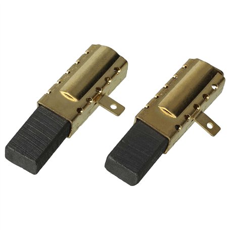 vhbw 2x balais de charbon 5 x 8 x 16 mm compatible avec Bosch PBH 2800 RE 3 603 C93 000 outil électrique