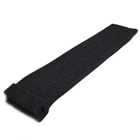 uptitle Serre-câbles auto-agrippants 12 mm Noir avec œillet - 150 mm / 200 mm / 300 mm - HOOK AND LOOP - Nylon uptitle Serre-câbles auto-agrippants 12 mm Noir avec œillet - 150 mm / 200 mm / 300 mm - HOOK AND LOOP - Nylon