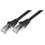 CABLE RJ45 CAT 6 Armoured 2M Black